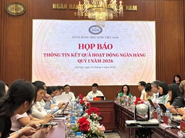 Đến 31/03, tín dụng toàn hệ thống đạt 19.18 triệu tỷ, tăng 3.18%