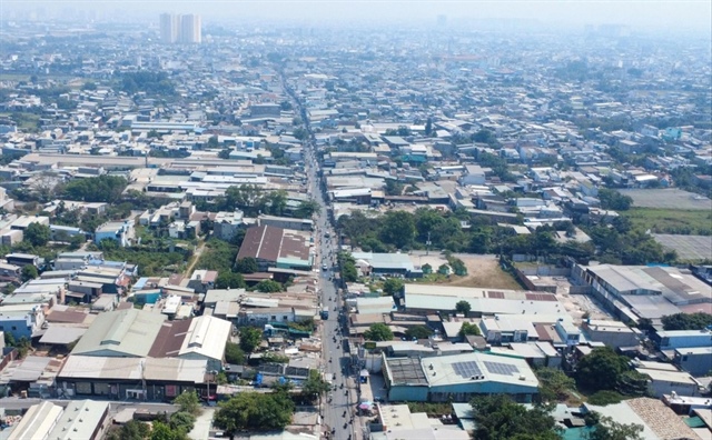 Khu vực dự án đi qua. Ảnh: AN HUY