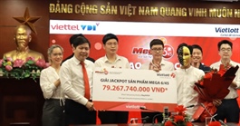 Một nhân viên văn phòng trúng giải Jackpot gần 80 tỉ đồng