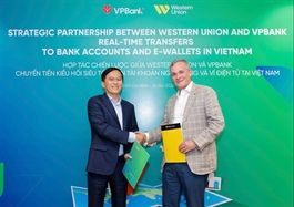 VPBank and Western Union enter a partnership to launch real-time remittance payouts
