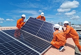 Quy hoạch điện VIII: Mục tiêu đến năm 2030 có 50% mái nhà của các cơ quan và hộ gia đình được lắp đặt điện mặt trời