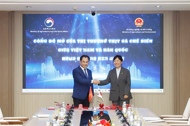 Việt Nam, RoK open markets for processed chicken