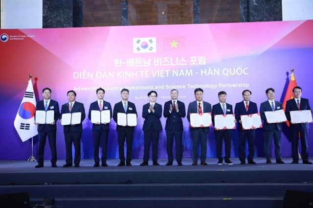 Vietnam and South Korea advancing industry investment and science technology partnership