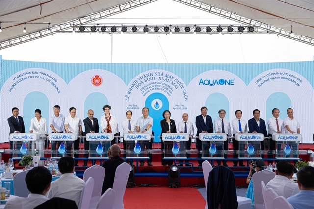 Hoa Binh-Xuan Mai water treatment plant inaugurated