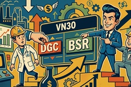 DGC bị loại khỏi VN30, BSR thay thế