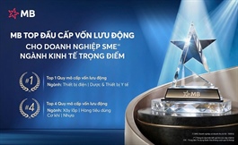MB – Ngân hàng top đầu cấp vốn lưu động cho doanh nghiệp SME thuộc ngành kinh tế trọng điểm