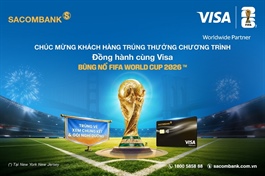 SACOMBANK công bố khách hàng trúng thưởng chuyến du lịch nghỉ dưỡng xem FIFA World Cup tại Hoa Kỳ