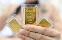 Giá vàng trong nước tăng, thương hiệu SJC lên ngưỡng 167 triệu đồng