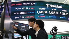 Khối ngoại bán tháo hơn 13 tỷ USD cổ phiếu Hàn Quốc trong 1 tuần