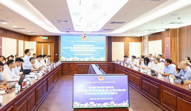 Quang cảnh buổi làm việc. Ảnh: MH