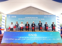 KN Holdings tổ chức Lễ ra quân xây dựng hạ tầng Khu công nghiệp KNIC Nam Long Thành