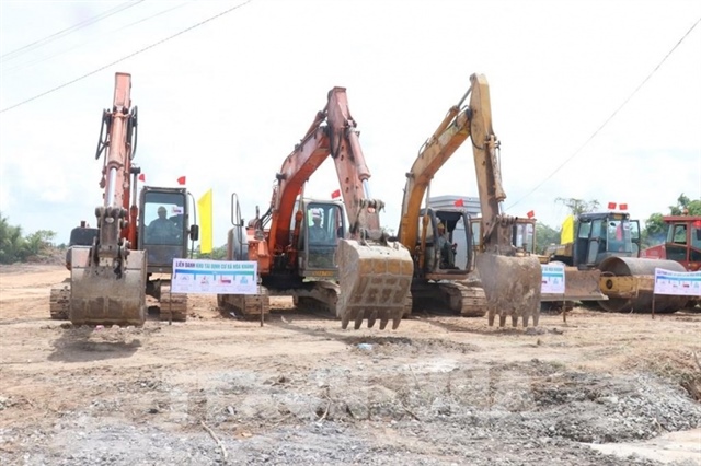 Construction begins on a $600 million electronics component manufacturing plant