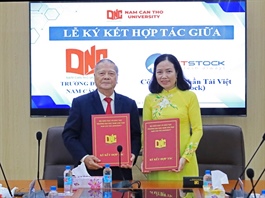 Vietstock và Trường Đại học Nam Cần Thơ ký kết thỏa thuận hợp tác chiến lược