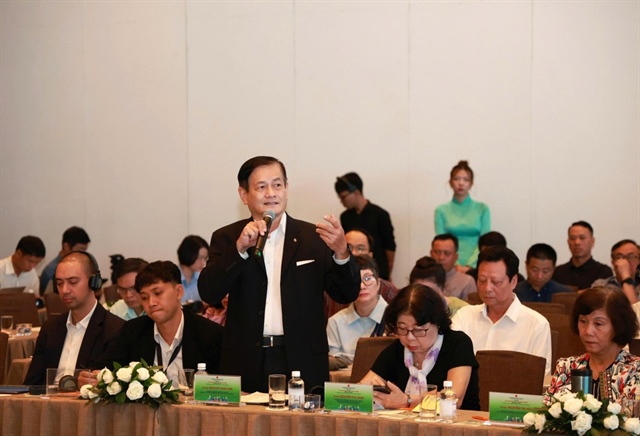 KTS Ngô Viết Nam Sơn nói quy hoạch cần có sự cân đối việc sử dụng tài nguyên. Ảnh: THANH THÙY