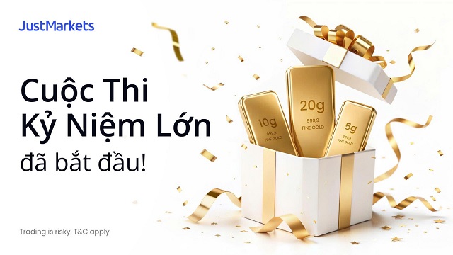 JustMarkets ra mắt Cuộc thi Sinh nhật với giải thưởng lớn