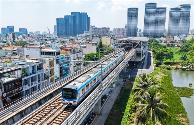 Dự kiến tuyến đường sắt Thủ Thiêm - Long Thành sẽ khởi công trước ngày 2-7. Ảnh minh họa: SƠN THUẬN