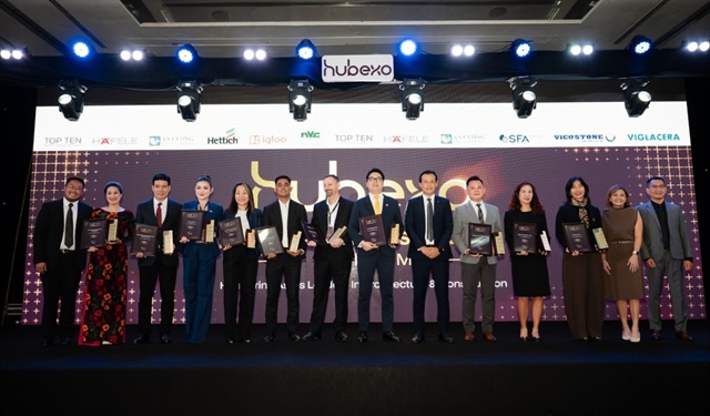 Hubexo Asia Awards honour Vietnam's top architecture and construction firms