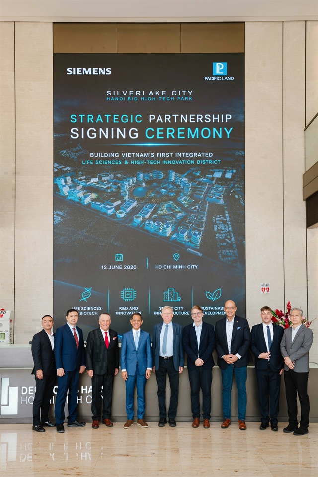 Siemens and Pacific Land partner to develop Vietnam’s next-generation smart industrial park