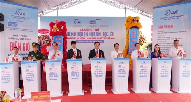 Work starts on Japan–Bac Lieu wind power plant