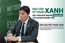 Rào cản kỹ thuật xanh: Bài toán khó nhưng “phải giải” của doanh nghiệp Việt