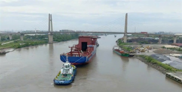 Vietnam-built offshore construction vessel under delivery to Norway