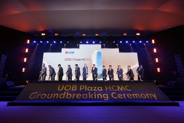 UOB Vietnam breaks ground on $450m headquarters in Vietnam International Financial Centre in HCMC