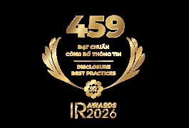 IR Awards 2026: 459 doanh nghiệp niêm yết hoàn thành tốt nghĩa vụ công bố thông tin năm 2026