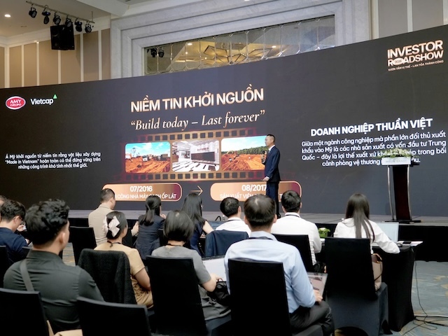 Roadshow AMY GRUPO: Dự kiến niêm yết HOSE trong tháng 10, cổ tức tiền mặt 20% sau IPO