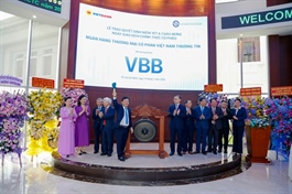 Cổ phiếu VBB chính thức niêm yết trên HOSE 
