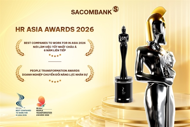 SACOMBANK honored as “Best Companies to Work for in Asia” for 6 consecutive years