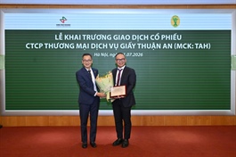 Giấy Thuận An đưa 270 triệu cổ phiếu lên UPCoM, mở ra giai đoạn tăng trưởng mới