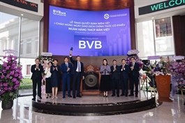 BVBank chính thức niêm yết cổ phiếu BVB trên sàn HOSE