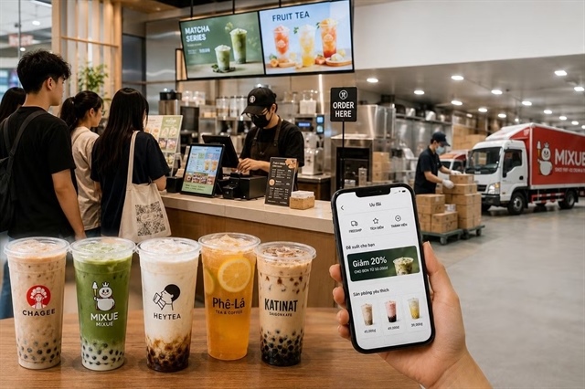 Foreign bubble tea chains intensify competition in Vietnamese market