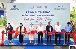 Đà Nẵng opens showcase for signature local products at airport