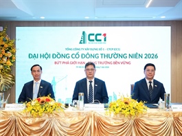 ĐHĐCĐ CC1: Chủ tịch tự tin với mục tiêu doanh thu 1 tỷ USD, cựu sếp TTC Land và Novaland vào HĐQT