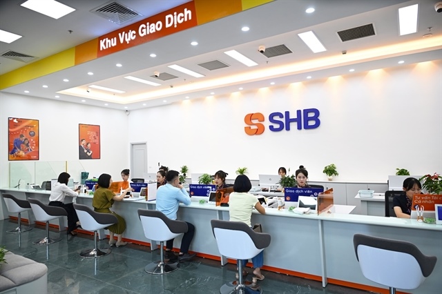 SHB posts pre-tax profit of over VNĐ9 trillion in first half, fulfils 51per cent of annual target