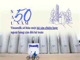 Sau 50 năm, Vinamilk sở hữu một tài sản chiến lược ngoài bảng cân đối kế toán
