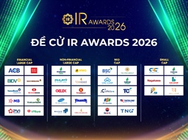 Hé lộ danh sách các Đề cử IR Awards 2026, sẽ mở bình chọn chính thức từ 10/8