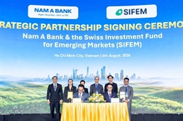 Nam A Bank secures green capital from Switzerland, bringing international fundraising to nearly $350 million