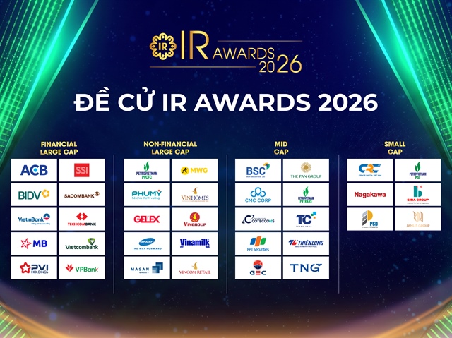 Mở cổng bình chọn IR Awards 2026 – Nhà đầu tư cá nhân cùng tham gia vòng chung khảo và nhận quà hấp dẫn