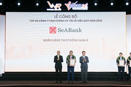 SeABank được vinh danh trong 2 bảng xếp hạng uy tín nhờ năng lực tài chính và quản trị vững mạnh