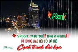 VPBank và bài toán IR trong kỷ nguyên AI: Từ tốc độ giao tiếp đến lợi thế cạnh tranh dài hạn