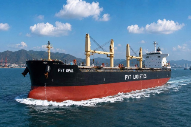 PVT Logistics tiếp nhận tàu hàng rời trọng tải 61.000 DWT
