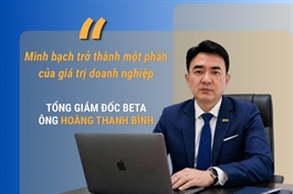 Minh bạch trở thành một phần của giá trị doanh nghiệp