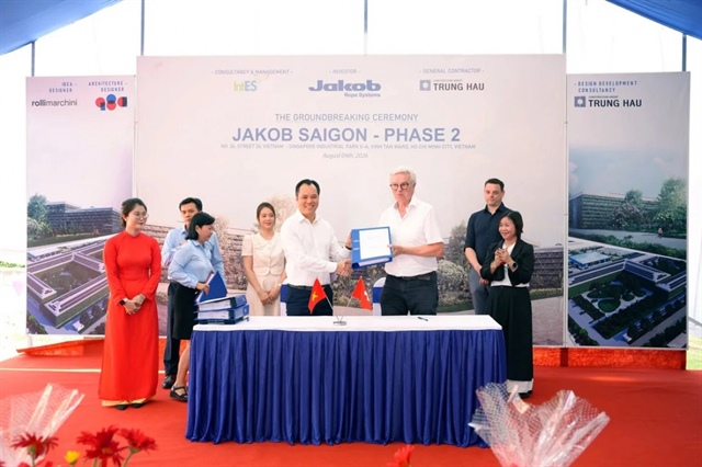 Switzerland's Jakob Rope Systems expands manufacturing in Vietnam
