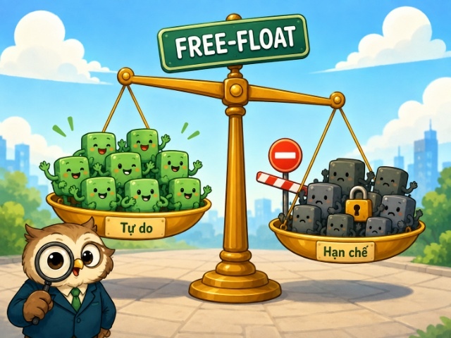 Vốn hóa lớn chưa chắc đã được đếm hết, hiểu thêm về vốn hóa free-float?