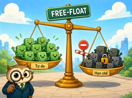 Vốn hóa lớn chưa chắc đã được đếm hết, hiểu thêm về vốn hóa free-float?