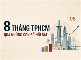 8 tháng của TPHCM qua những con số nổi bật