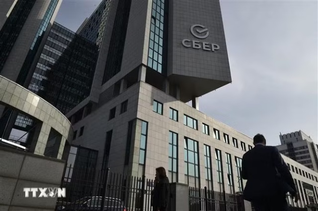 Ngân hàng Sberbank. (Ảnh: TTXVN)