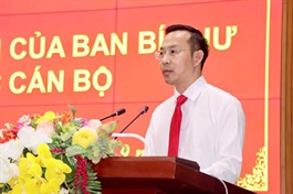 Ông Nguyễn Thanh Nhàn giữ chức Phó Bí thư Tỉnh ủy Đồng Tháp